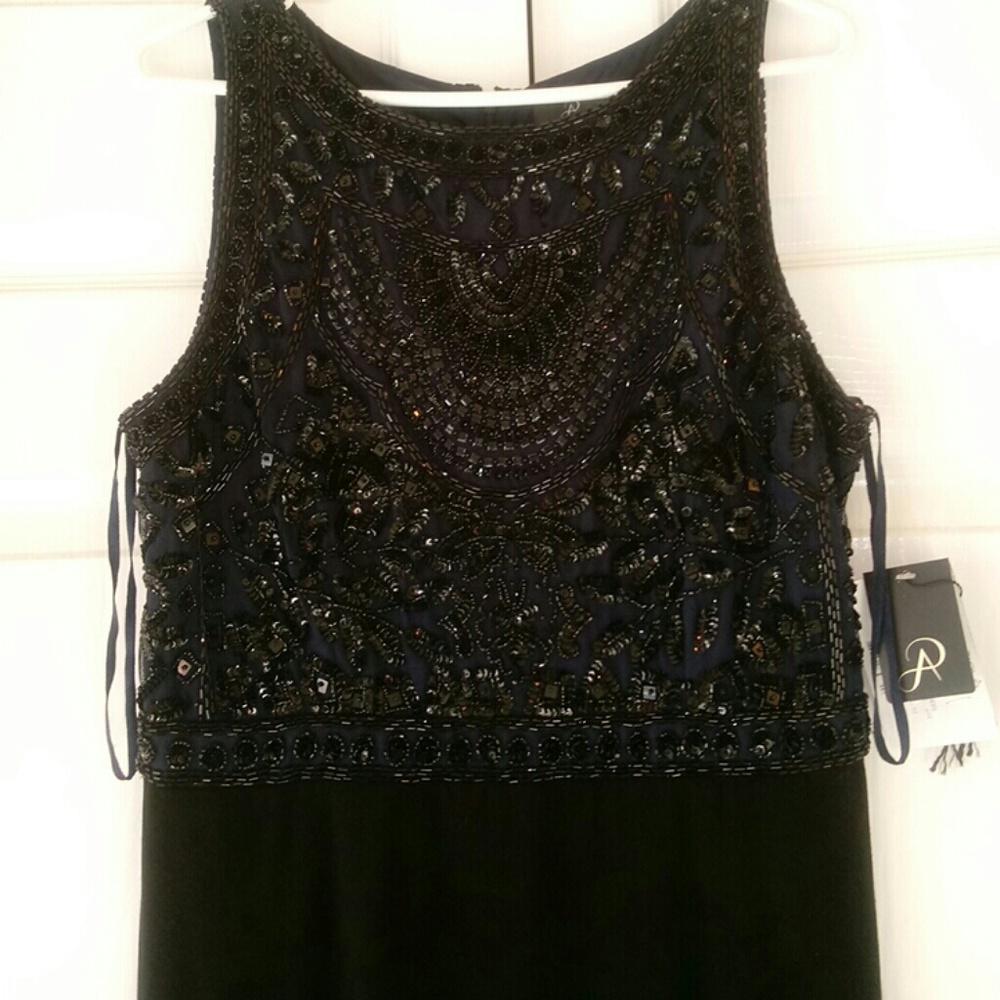 Adrianna Papell Embellished Evening Gown - Picture 4 of 7